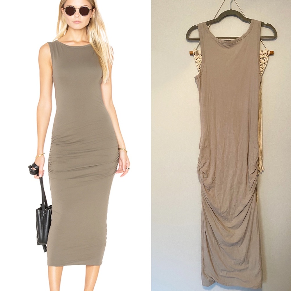 James Perse Open Back Skinny Dress